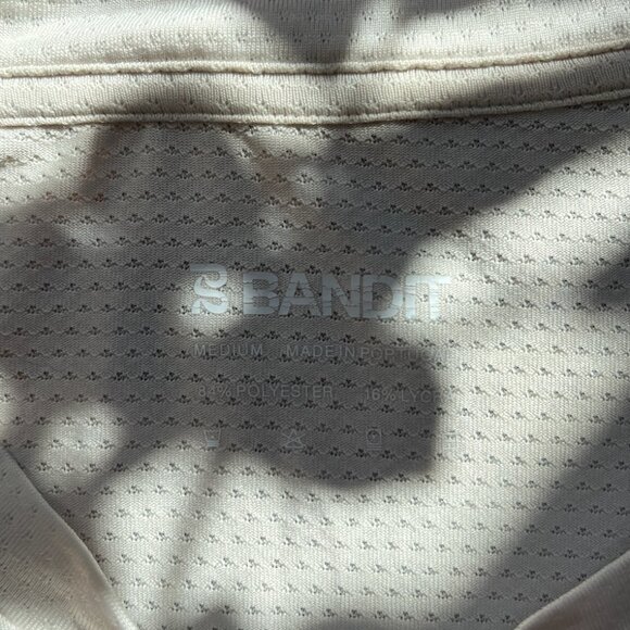 BANDIT RUNNING MICROMESH LONG SLEEVE CREAM SIZE M - Picture 7 of 7